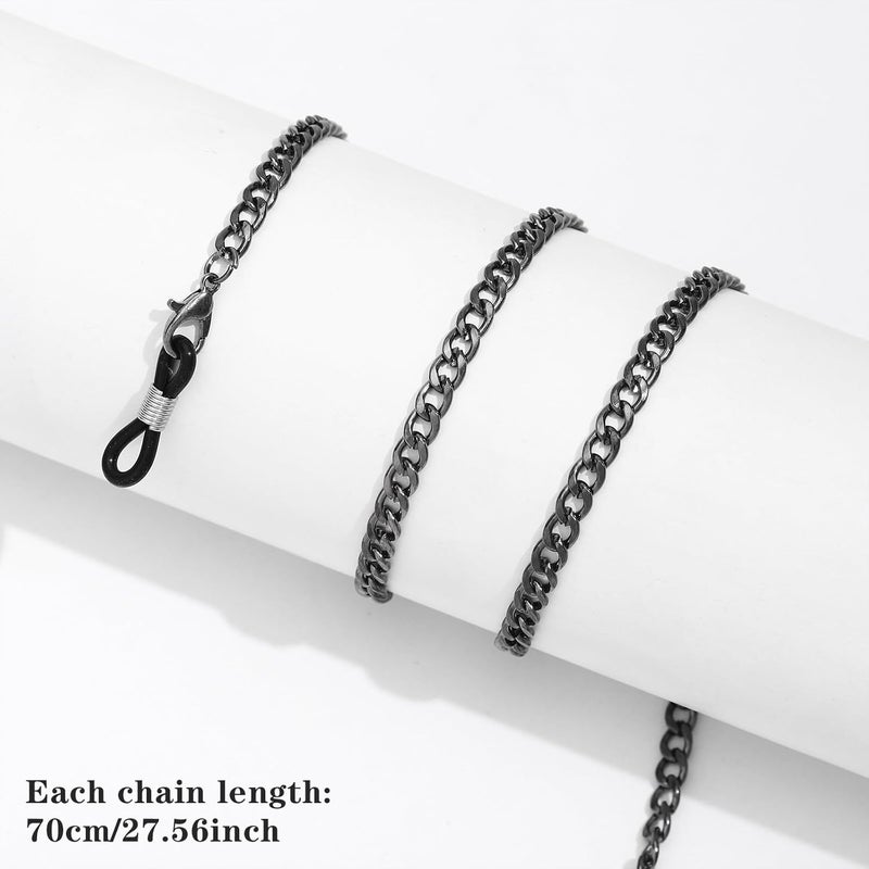NEWITIN 11 Pieces Eyeglass Chains for Women Sunglasses Strap Holders Sunglasses Mask Necklace Lanyard for Women Men - Image 2